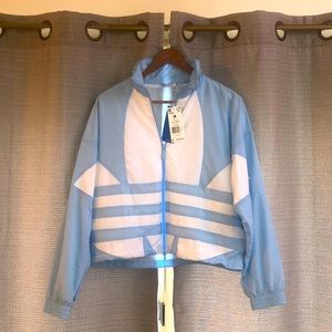 NWT Cropped Adidas Windbreaker